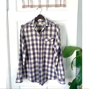 Vintage Filene’s Men’s Plaid Button Down Shirt